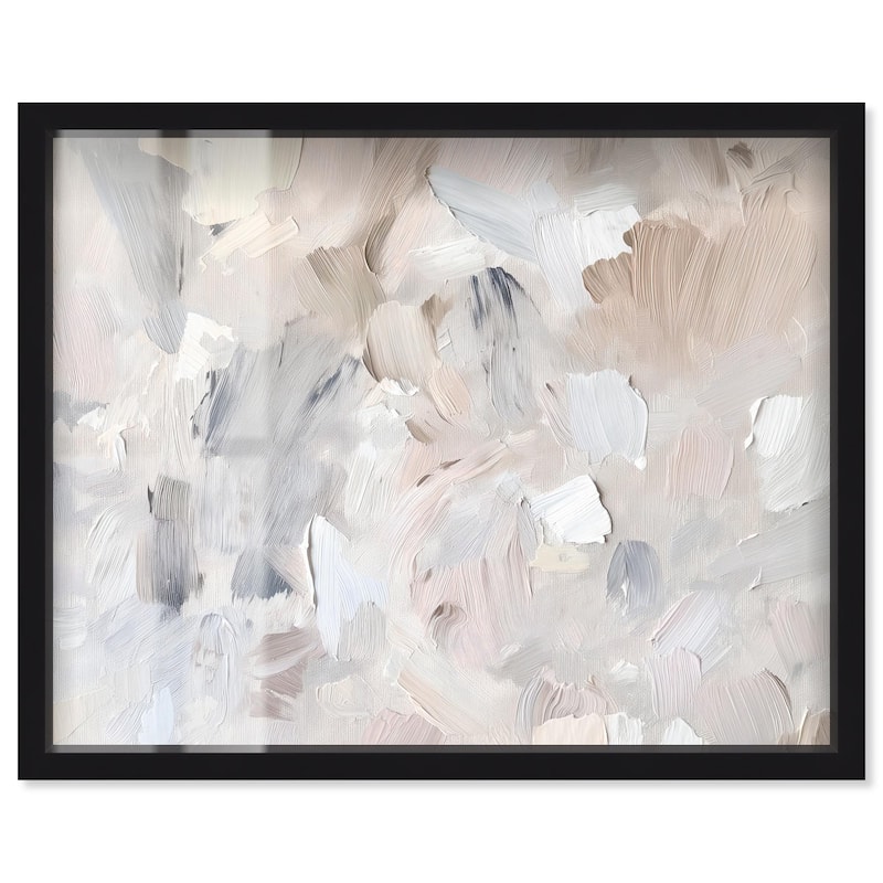 Soft Colors Fade II Shadowbox by Art Remedy - Black - 30" x 24"