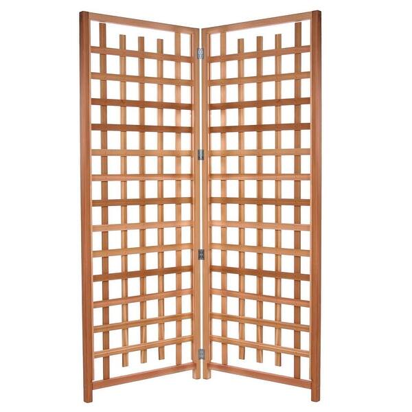 All Things Cedar 2-Piece Outdoor Single Trellis Handcrafted for ...