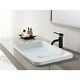 preview thumbnail 4 of 11, New York Single-Handle 1-Hole Deck Mount Bathroom Faucet Matte Black/Brushed Nickel