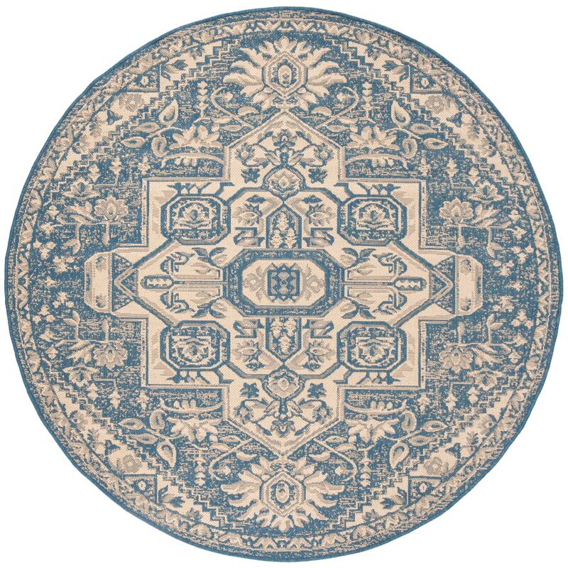 SAFAVIEH Beach House Caoimhe Indoor/ Outdoor Patio Backyard Rug