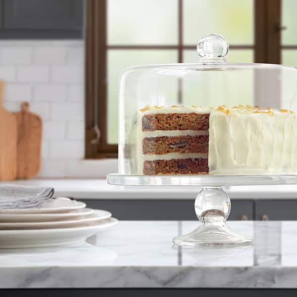 Artland Simplicity Cake Stand with Straight Sided Dome - 11