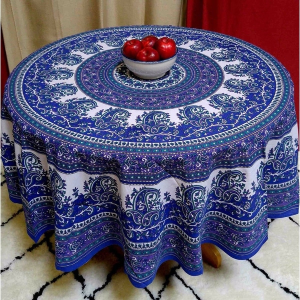 Mandala new arrivals round tablecloth