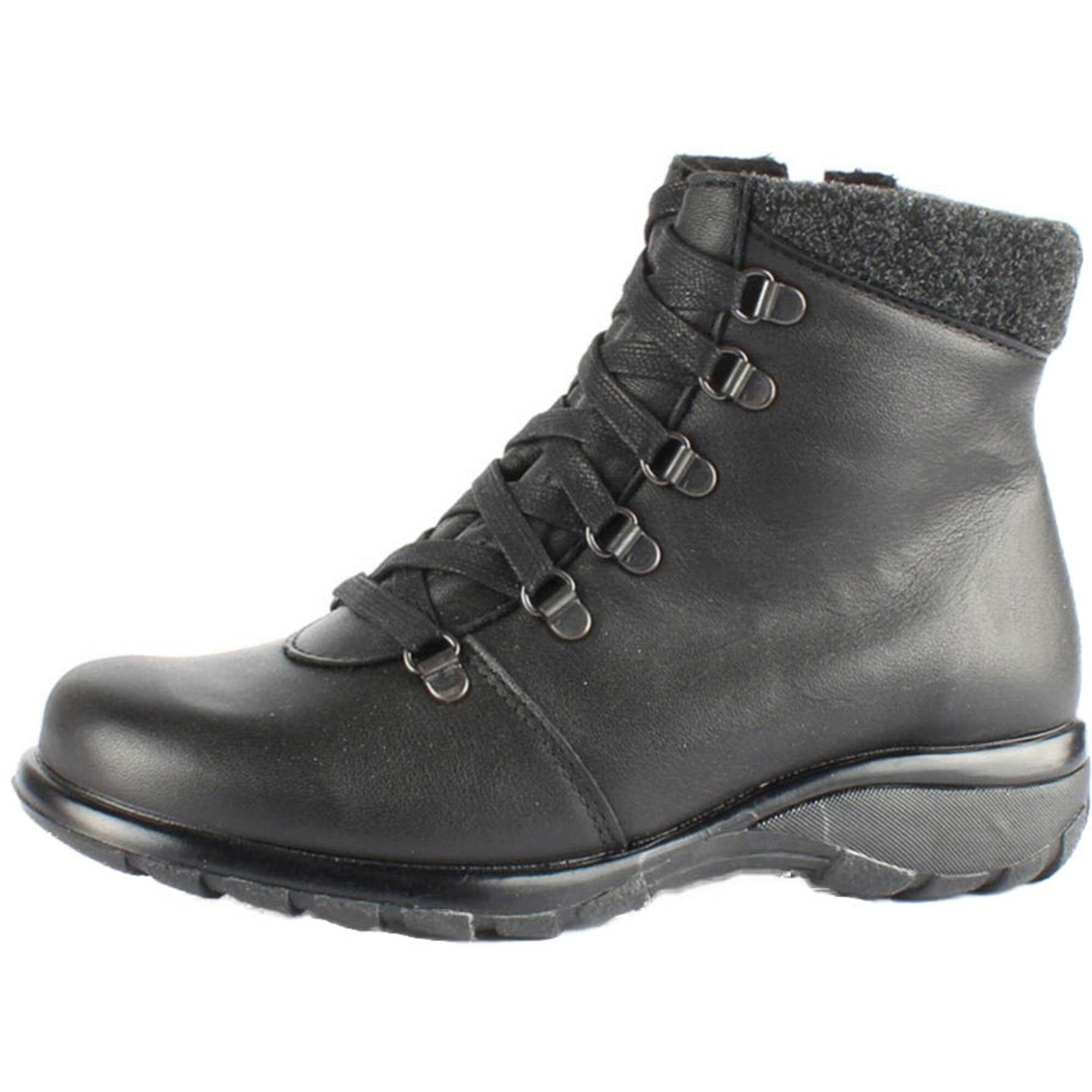 waterproof black ankle boots