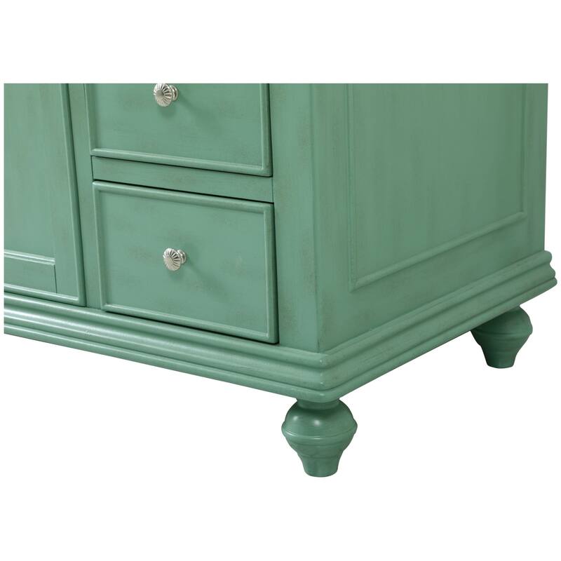 Elegant Lighting VF12348-VW Otto 48" Free Standing Single Basin Vanity