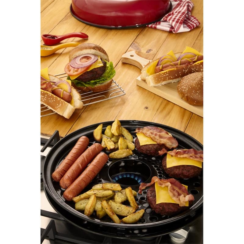 Indoor Smokeless Grill ASATODO Nonstick Stovetop Grill by Artesano Home Decor