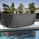 preview thumbnail 7 of 11, Square Furniture Waterproof Cover Outdoor Sofa Set Cover Grey