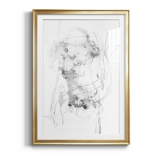 Graphite Abstract IV Premium Framed Print - Ready to Hang - Bed Bath ...