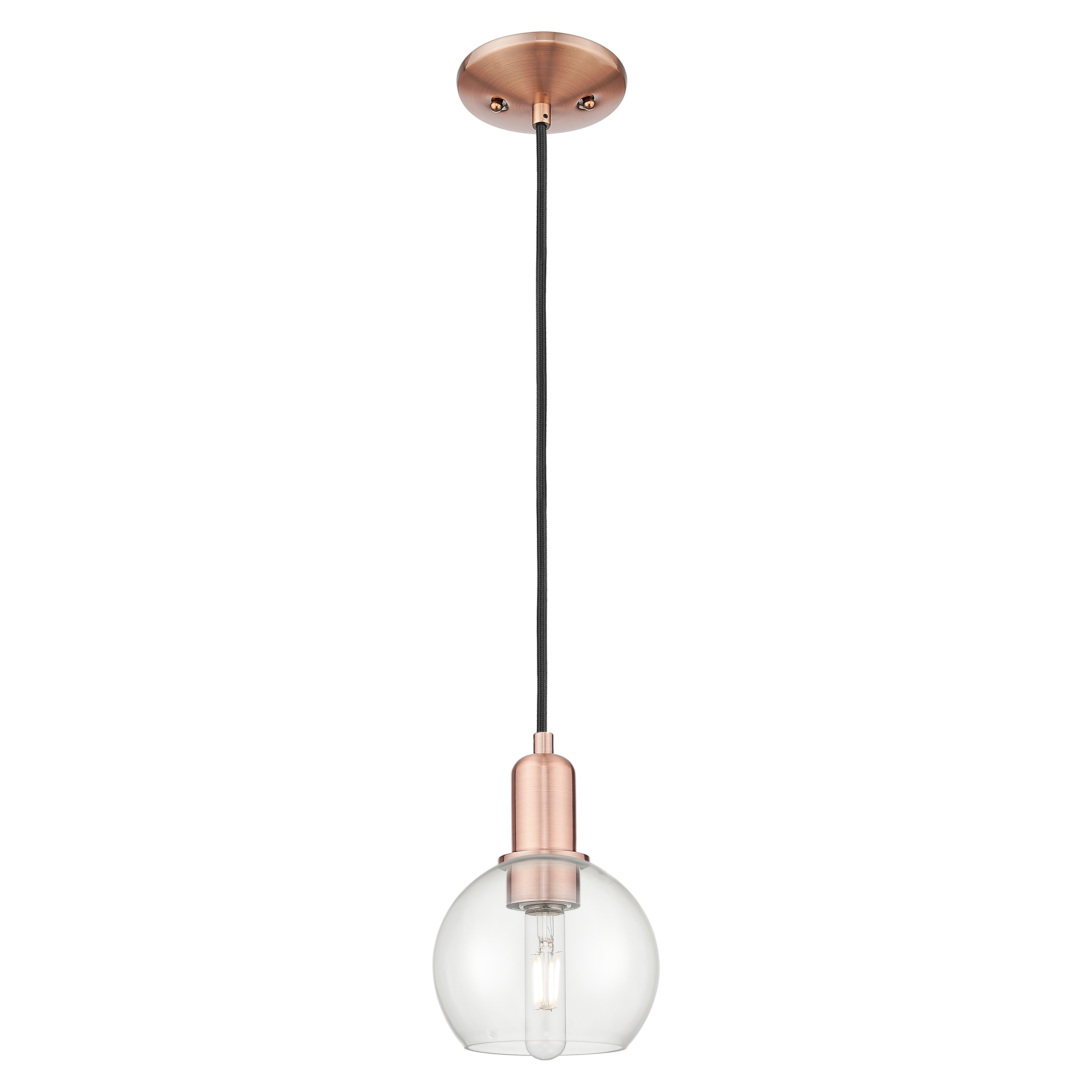 Innovations Lighting Endless Possibilities Arcadia - Athens - 1 Light 6" Cord Hung Mini Pendant