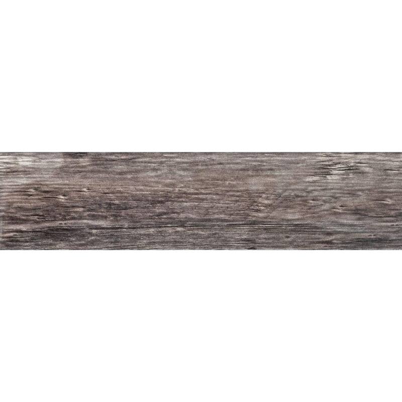 Woodland 3in x 12in Glass Mosaic Backsplash Wall Tile - Ash - 1 Sheet (1 Sq. ft.)