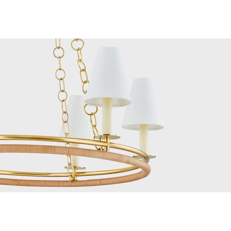 Hudson Valley Lighting 4406 Swanton 6 Light 31" Wide Candle Style