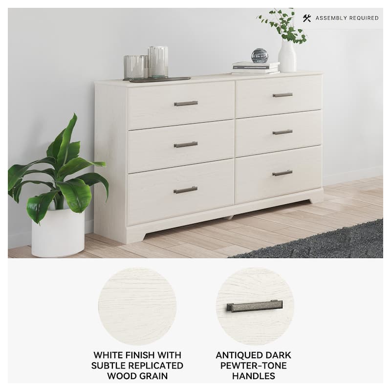 Signature Design by Ashley Stelsie White Dresser