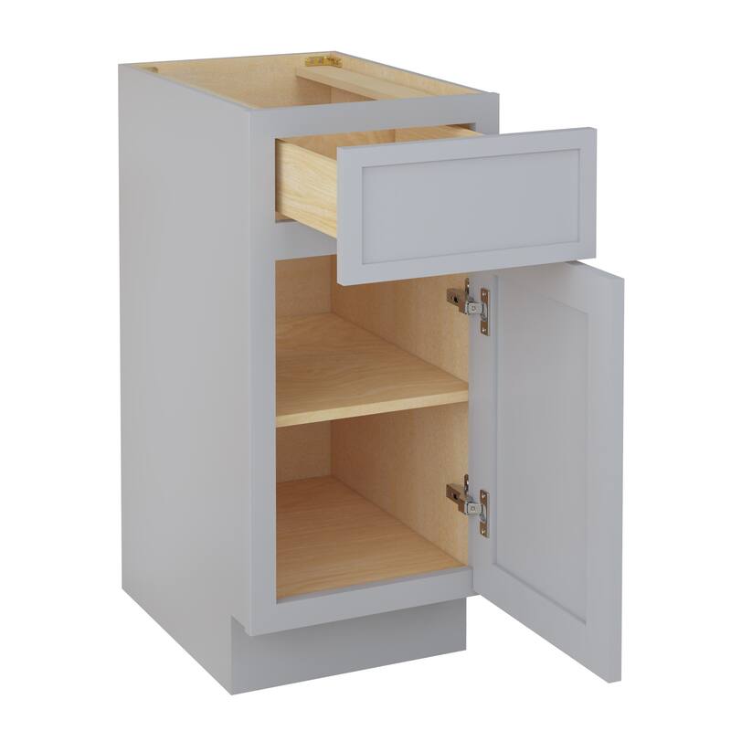 Vanity Art 15" Freestanding Single Base Storage Cabinet with Soft Close Door