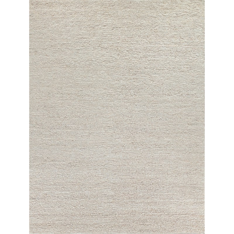 EXQUISITE RUGS Borelli Hand-loomed New Zealand Wool Beige Area Rug.