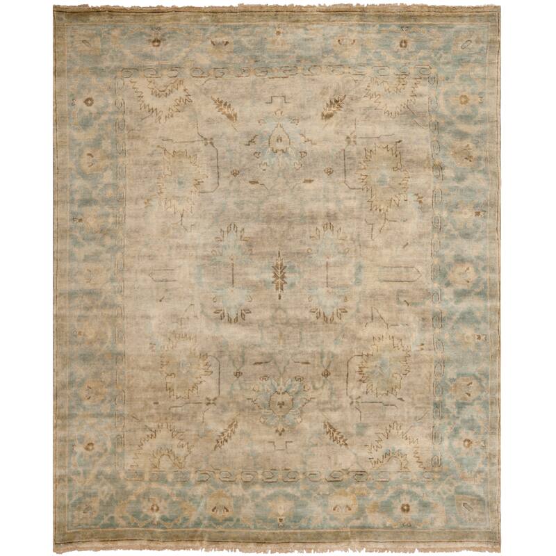 SAFAVIEH Couture Hand-knotted Oushak Taleke Traditional Oriental Wool Rug