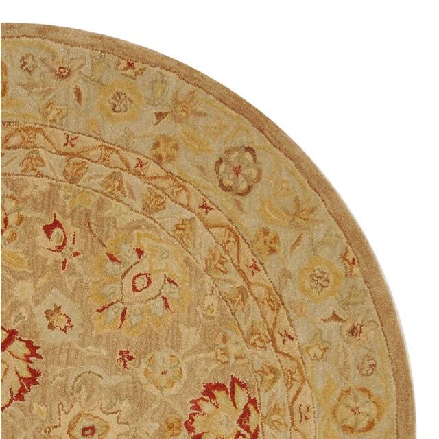 SAFAVIEH Anatolia Angeline Traditional Oriental Hand-spun Wool Rug