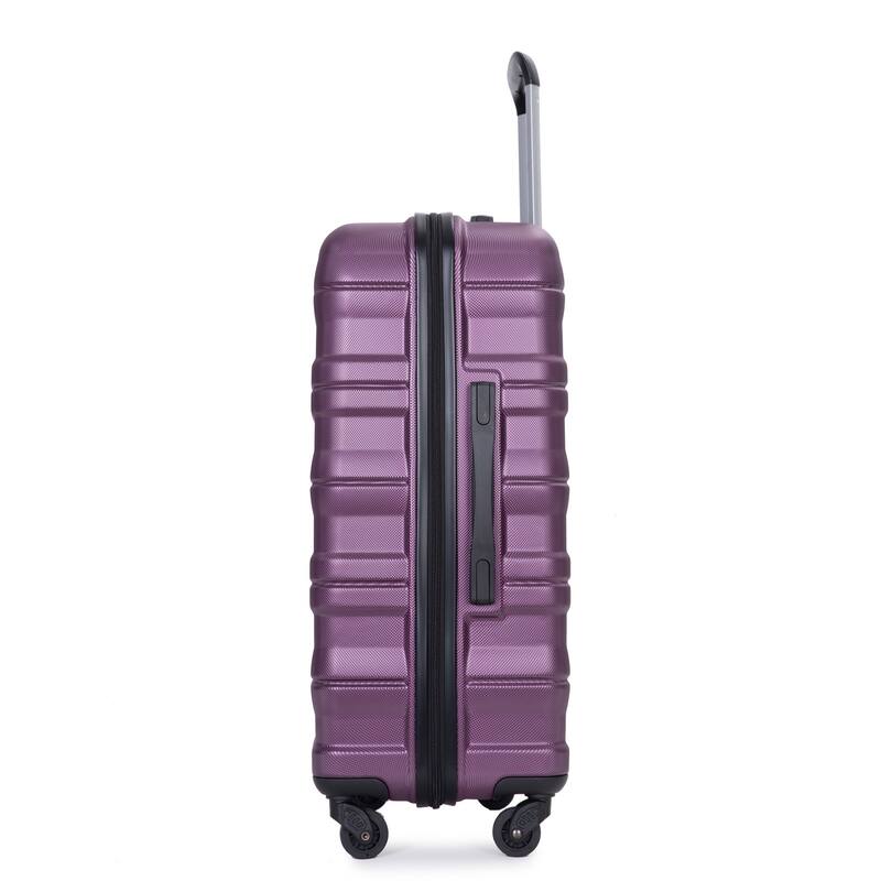 3-Piece Lightweight Luggage Set with TSA Lock and Spinner Wheels