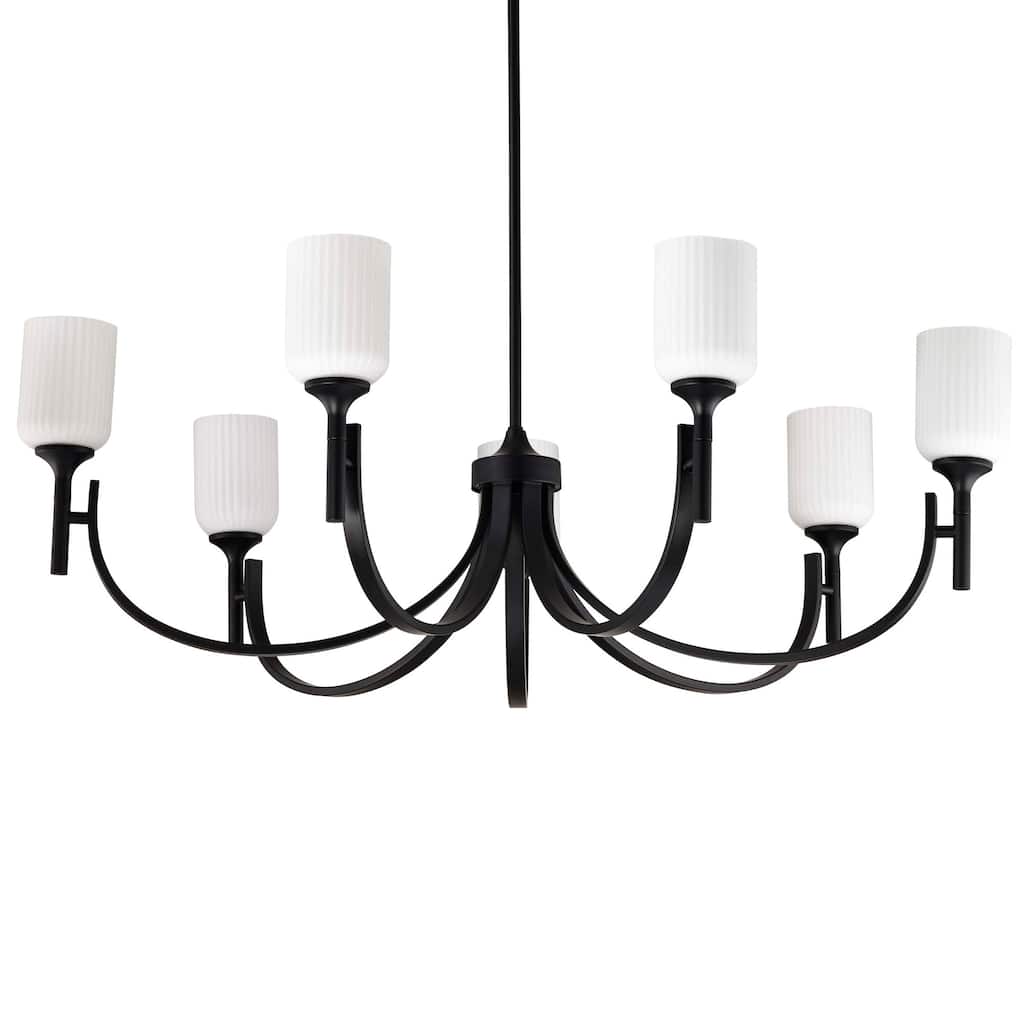 Nuvo Lighting 60/8651 Solara 7 Light 40" Wide Chandelier