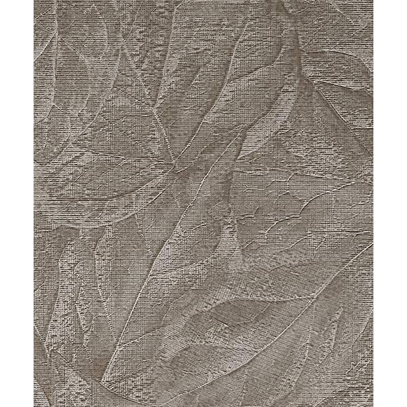 Fine Decor Aspen Stone Leaf Wallpaper