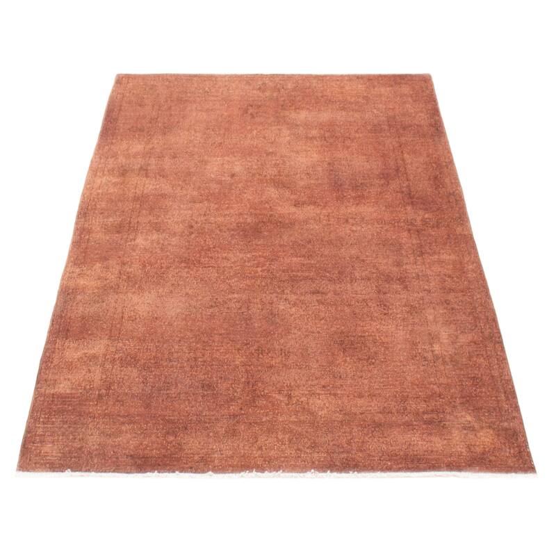 ECARPETGALLERY Hand-knotted Vibrance Brown Wool Rug - 4'4 x 6'8