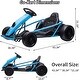 preview thumbnail 12 of 28, 24V Kids Go Kart for Teens, Featuring Dual 300W Motors, 9Ah Large Battery, High-Speed Drifting up to 8MPH with Music and Horn