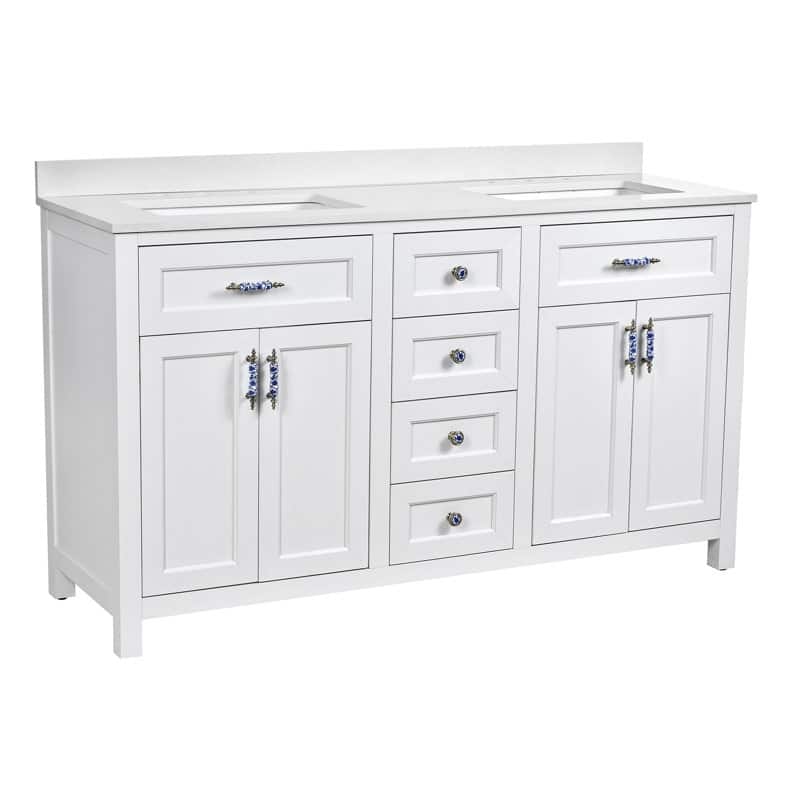 Acroma - 60'' Double Bathroom Vanity