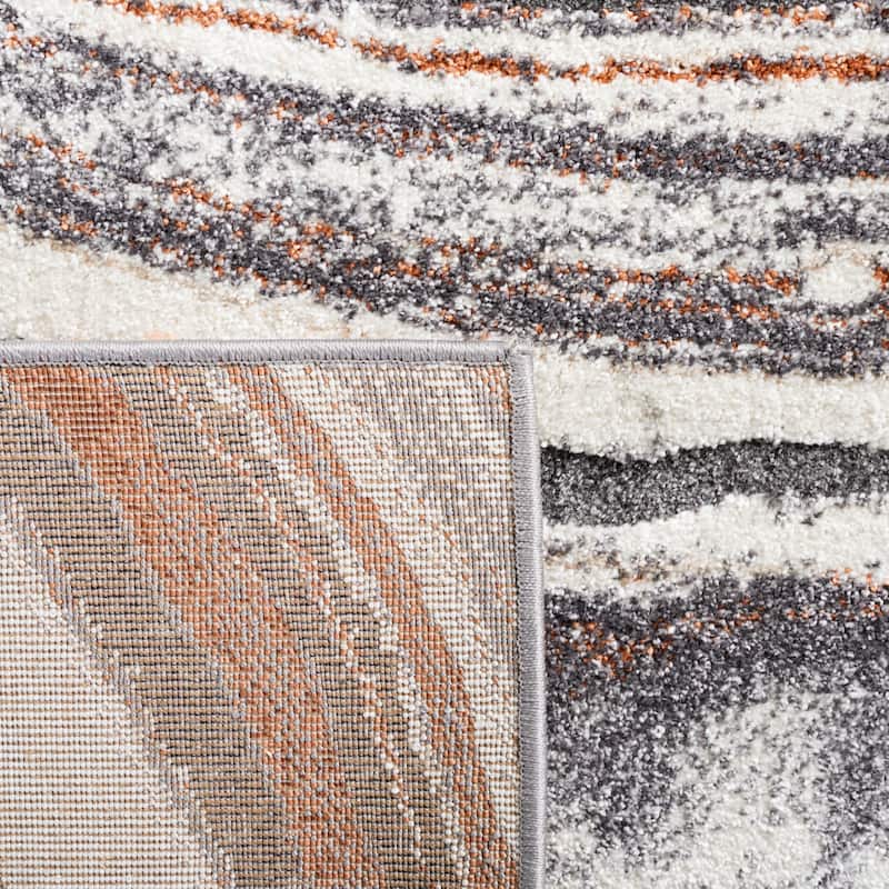 SAFAVIEH Cyrus Shag Selvedina Modern Abstract Rug