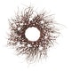 preview thumbnail 1 of 0, Transpac Natural Fiber 24" Multicolor Patriotic Twigs and Stars Wreath
