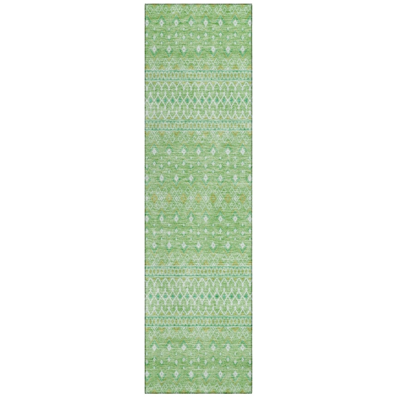 Machine Washable Indoor/ Outdoor Chantille Morrocan Boho Rug