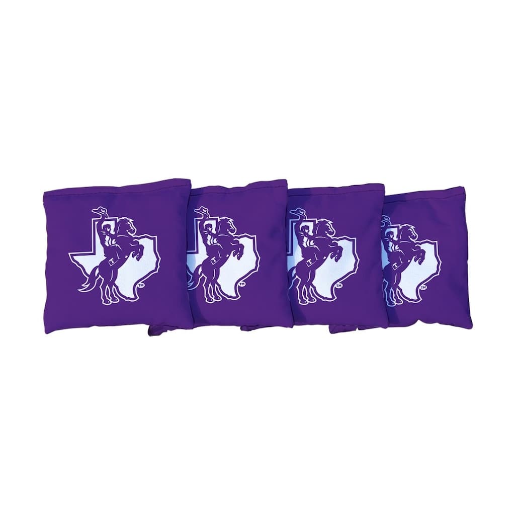 Tarleton State Texans Purple Cornhole Bags