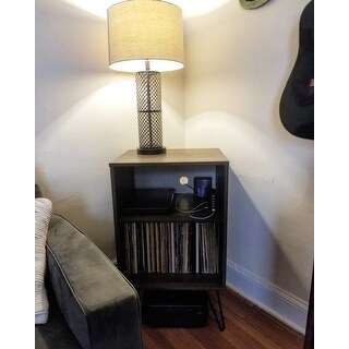 Novogratz Concord Turntable Stand Brown