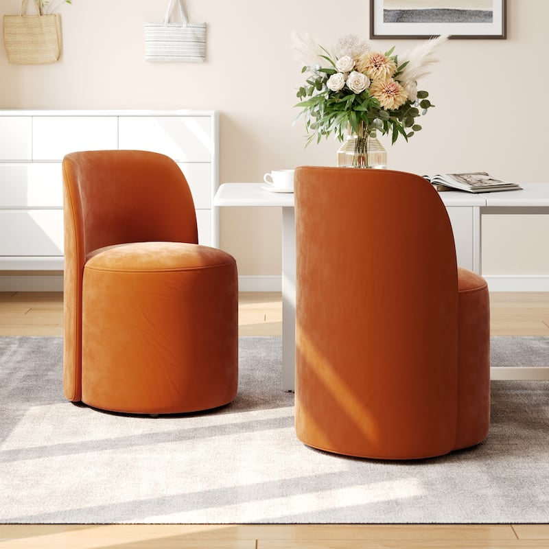 UIXE 2 Set Luxury Upholstered Dining Chairs Dining Room Kitchen Side Chair