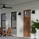 preview thumbnail 8 of 7, Hunter Aeronaut Outdoor WeatherMax 1-Light 10" Wall Sconce Light - Farmhouse, Transitional, Modern Rustic