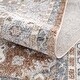 preview thumbnail 9 of 14, Hauteloom Ezio Hallway, Kitchen Machine Washable Runner Rug - Rust, Mustard, Off White - 2'7" x 7'3"