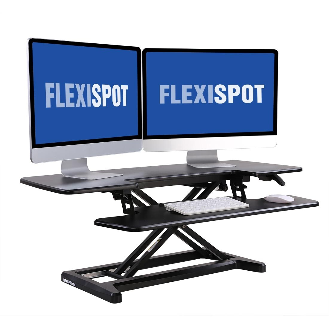 42/" Wide Platform Standing Desk Laptop FLEXISPOT M7L Stand Up Desk Converter