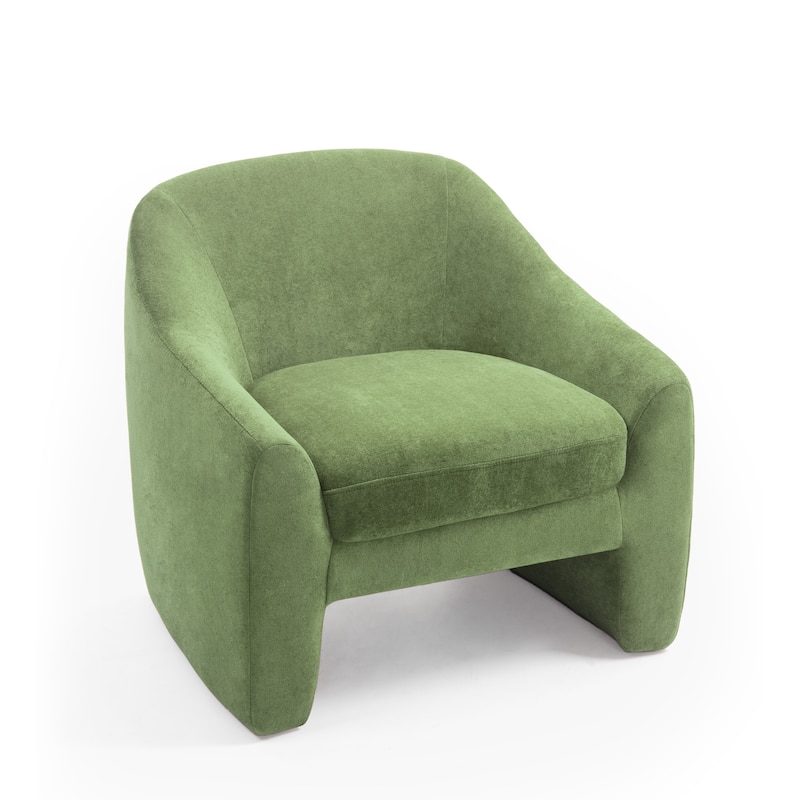 2 Set Oversized Armchair Modern Upholstered Accent Chair