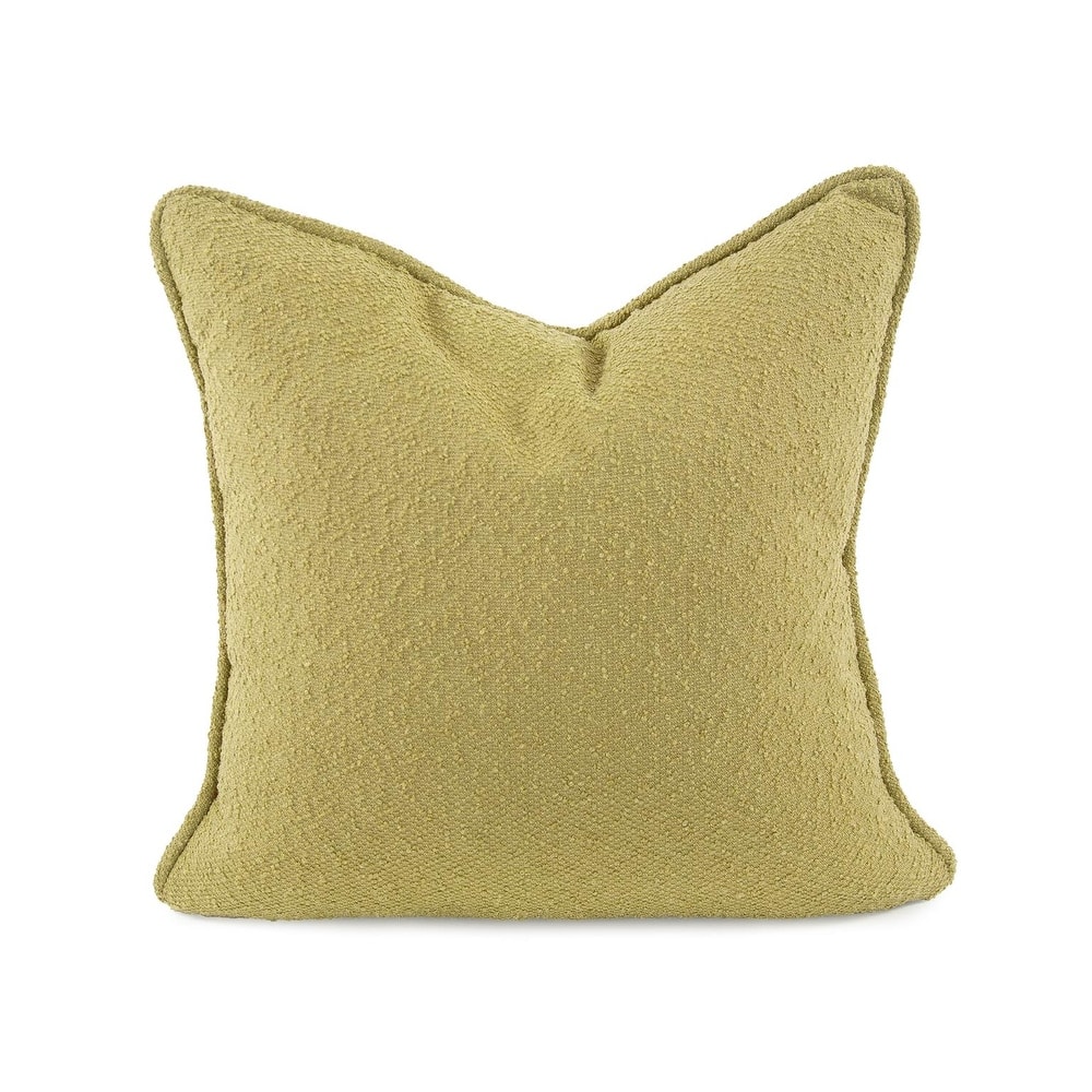 Allan Andrews Indoor/Outdoor 20" Square Textured Accent Pillow with Cover, Alicante Collection