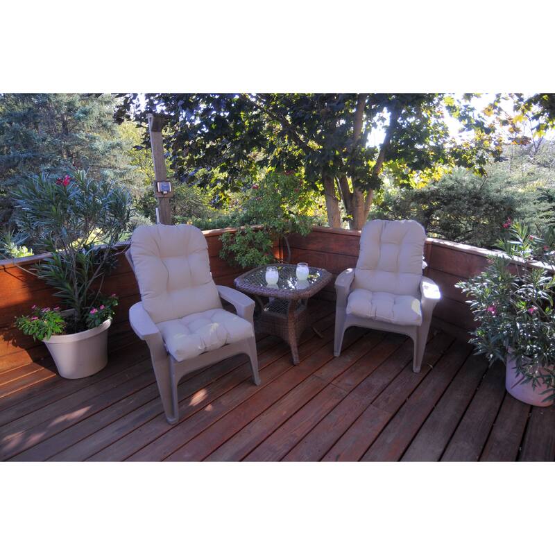 Outdoor Adirondack-style Patio Chair Cushion