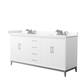 Option White, Nickel Trim, Giotto Quartz Top