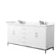Option White, Nickel Trim, Giotto Quartz Top