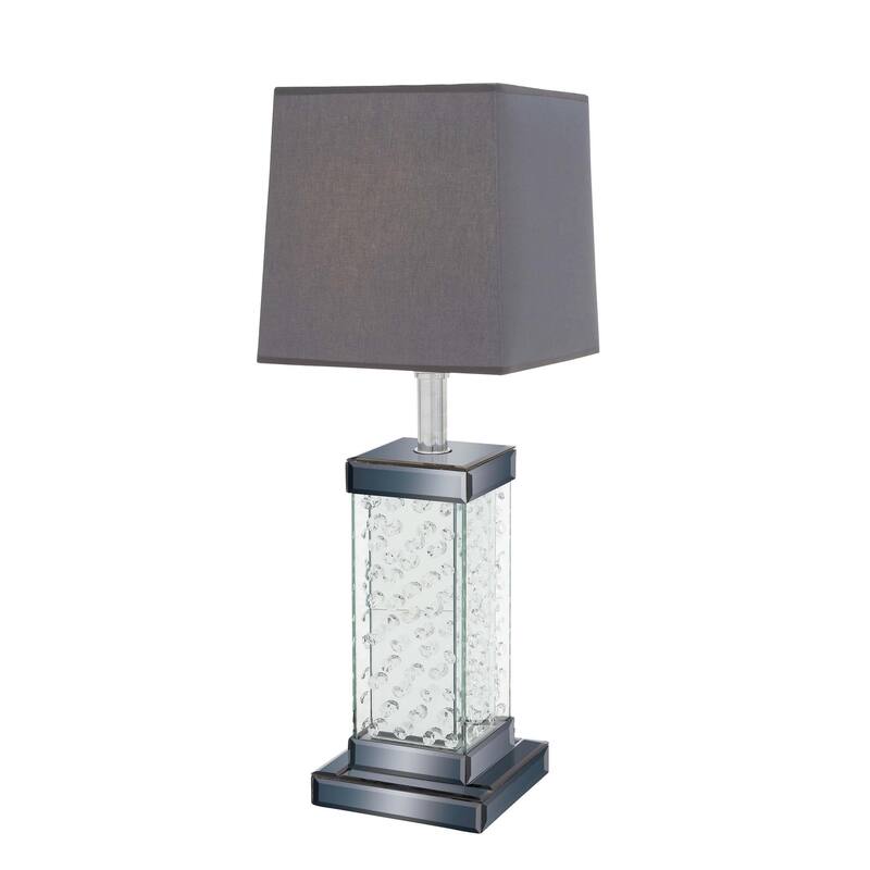 Glass Room Table Lamp - Gray - Roche River Decor - Gray