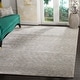 preview thumbnail 3 of 7, SAFAVIEH Handmade Mirage Arisa Modern Abstract Viscose Rug 6' x 9' - Silver/Grey - Rectangle