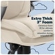 preview thumbnail 35 of 37, Serta Bryce Executive Office Chair with AIR Lumbar Technology and Layered Body Pillows