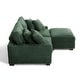 preview thumbnail 40 of 116, Modular Armchair and Ottoman Set with Adjustable Headrest, Flannel Upholstery
