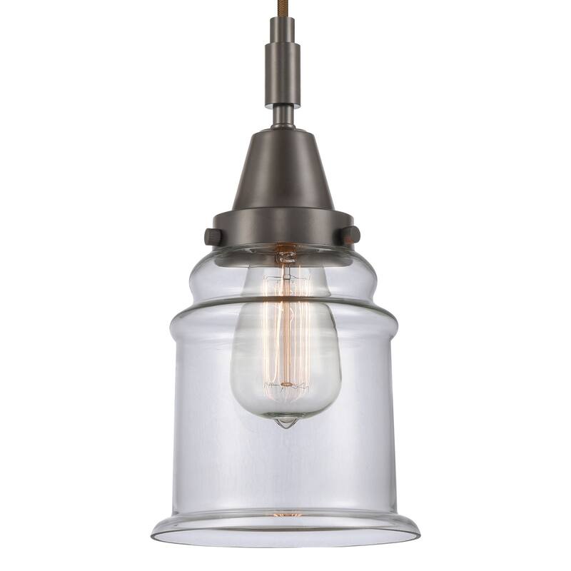 Innovations Lighting 447-1P-G182 Canton 6" Wide Mini Pendant with - Oil Rubbed Bronze