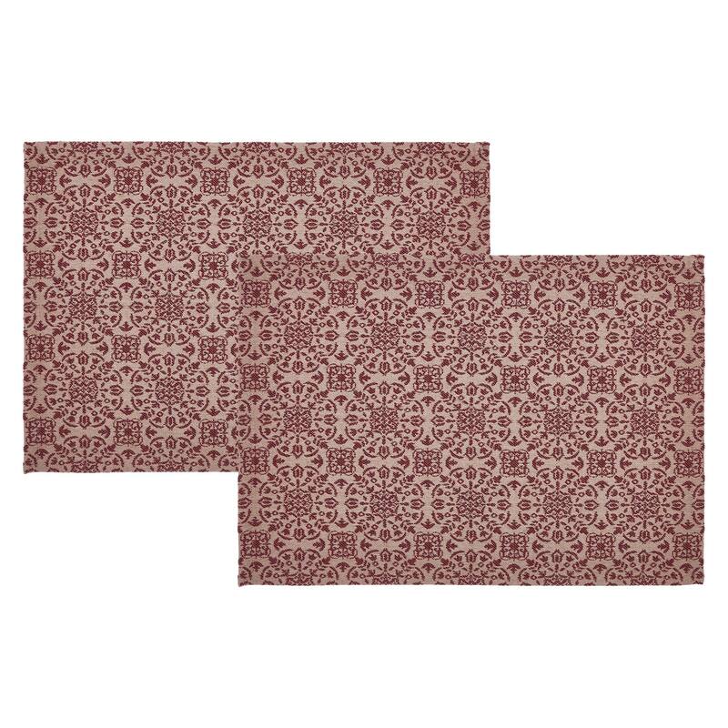 Custom House Jacquard Placemat Set of 2 13x19