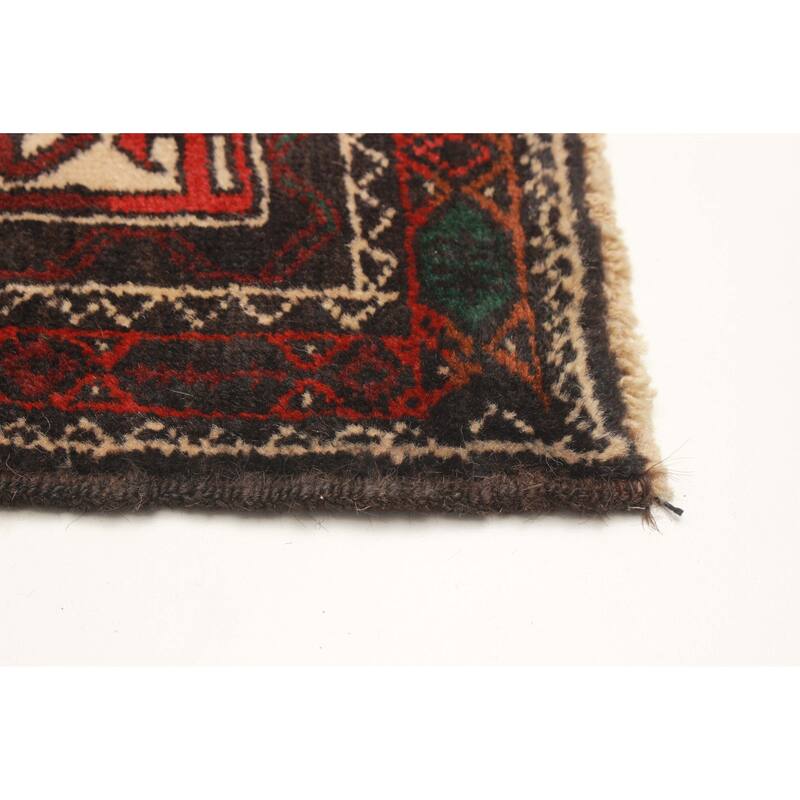 Teimani Red Rug 3'0" x 4'9" - 3'0 x 4'9
