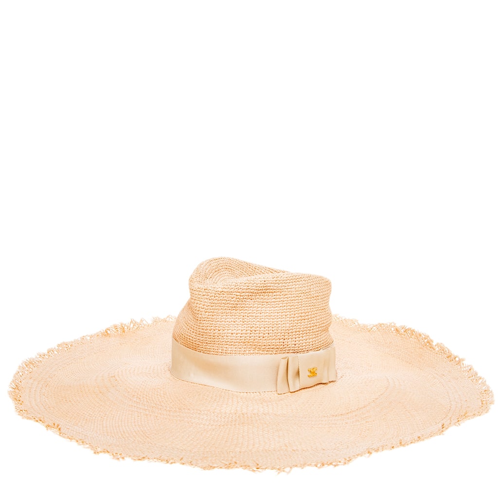 Celine Wide-Brimmed Triomphe Hat - 58