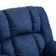 preview thumbnail 10 of 36, Coosa Indoor Pillow Tufted Massage Recliner by Christopher Knight Home