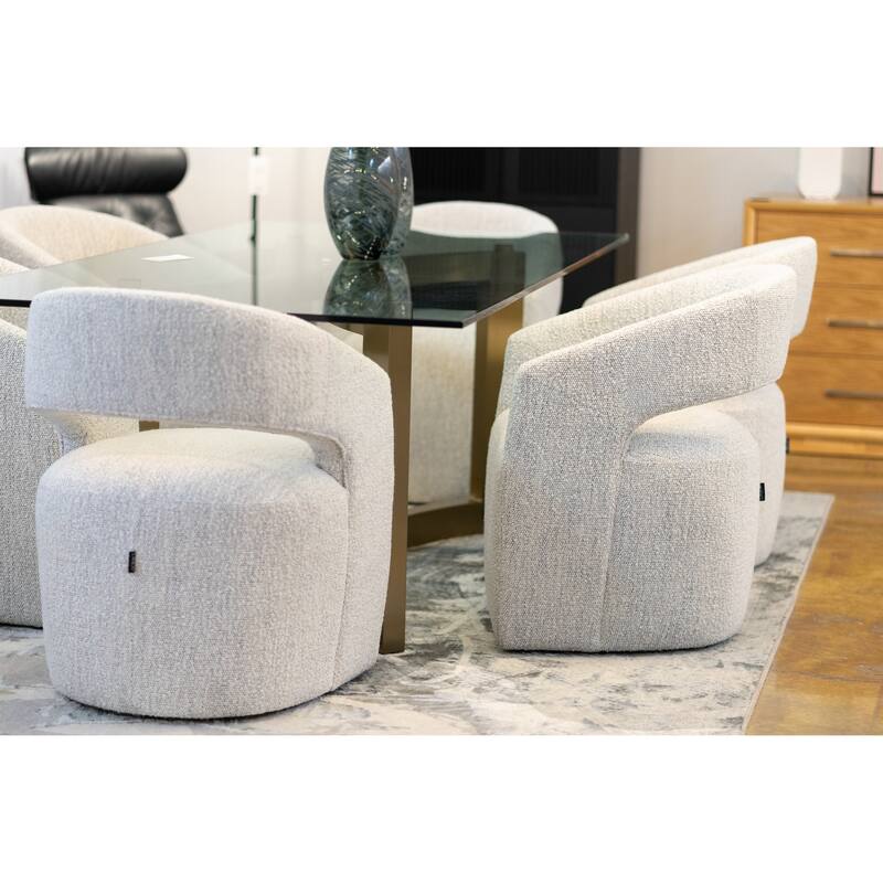 Modrest Angie Modern Fabric Accent Chair