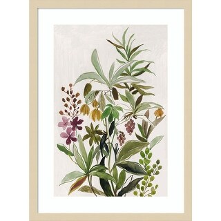 Green Majestic I by Asia Jensen Wood Framed Wall Art Print - Svelte ...
